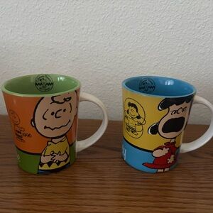 Peanuts Character Mugs Set